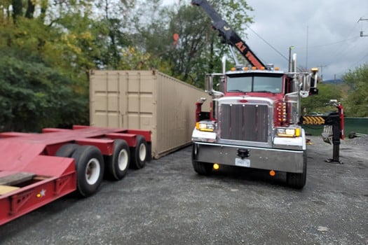 Shipping Container Relocation-In-Charlottesville-Virginia
