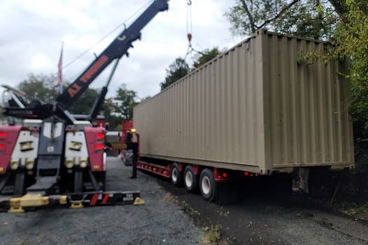 Container Depot Relocation Shipping Container Relocation in Gordonsville Virginia | A1 Towing ...