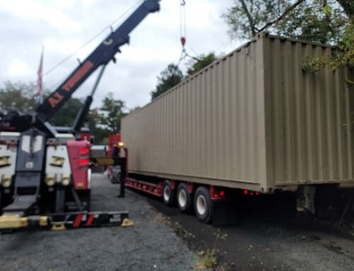 Shipping Container Relocation in Palmyra Virginia
